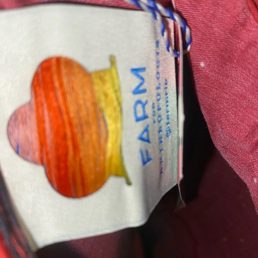 FARM RIO X ANTHROPOLOGIE ONE-SHOULDER PRINTED SATIN JUMPSUIT - Picture 13 of 14